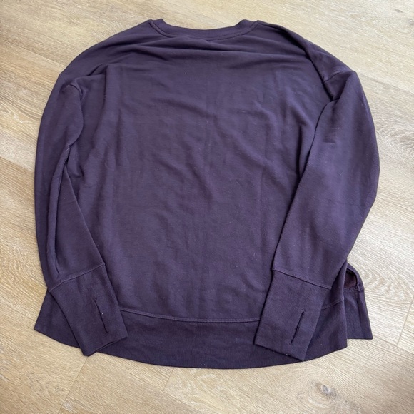Athleta Purple Long Sleeve Lightweight Pulllover Sweater - Picture 5 of 6